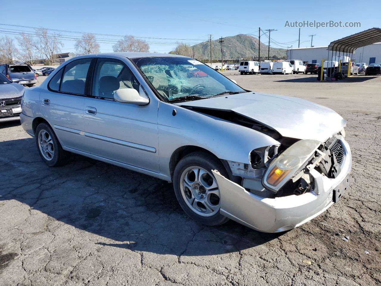 2005 Nissan Sentra 1.8 Silver vin: 3N1CB51D85L509711