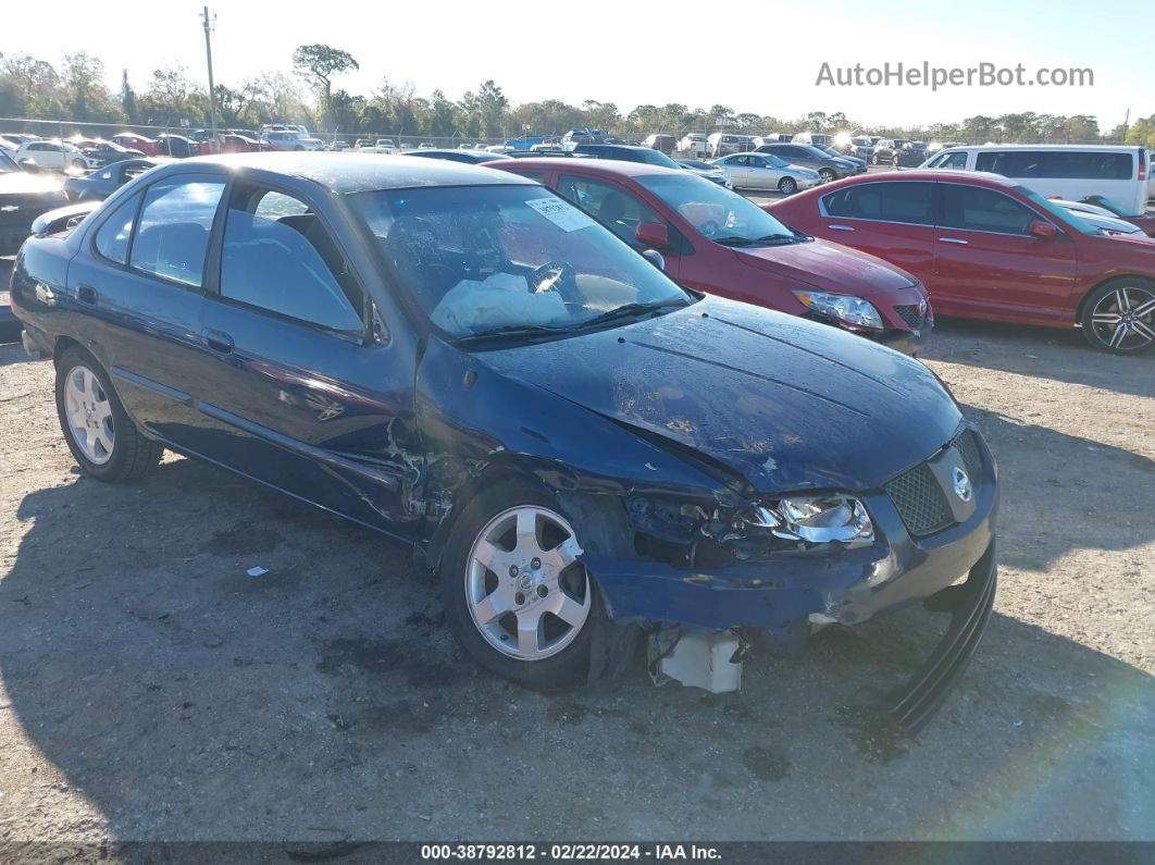 2005 Nissan Sentra 1.8s Blue vin: 3N1CB51D85L514892