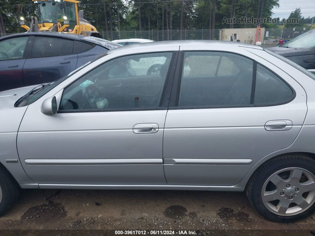 2005 Nissan Sentra 1.8s Серебряный vin: 3N1CB51D85L528341