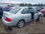 2005 Nissan Sentra 1.8s Silver vin: 3N1CB51D85L528341