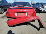 2005 Nissan Sentra 1.8 Red vin: 3N1CB51D85L547925