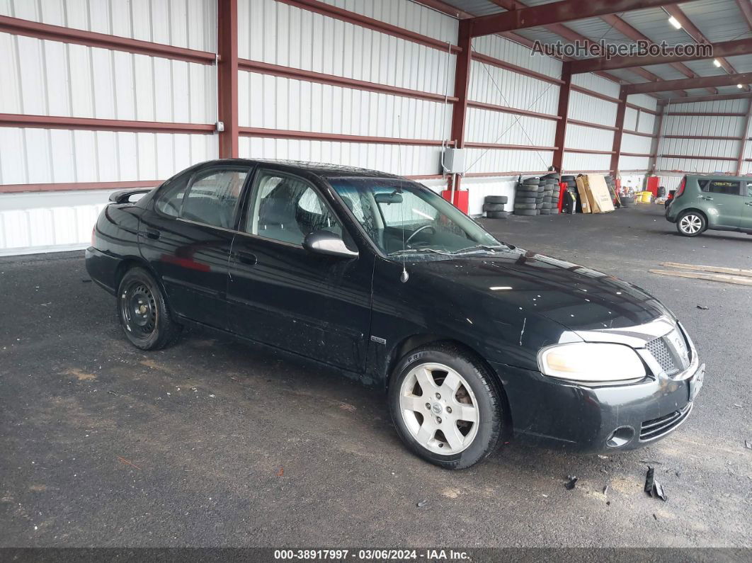 2005 Nissan Sentra 1.8s Black vin: 3N1CB51D85L595120