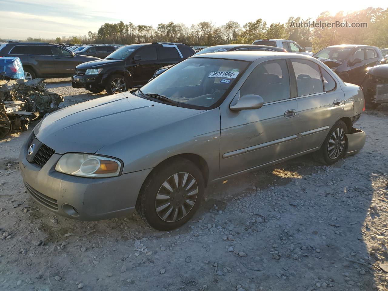 2005 Nissan Sentra 1.8 Золотой vin: 3N1CB51D95L451768