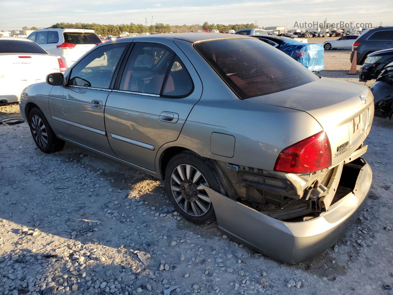 2005 Nissan Sentra 1.8 Золотой vin: 3N1CB51D95L451768