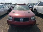 2005 Nissan Sentra 1.8 Красный vin: 3N1CB51D95L458123