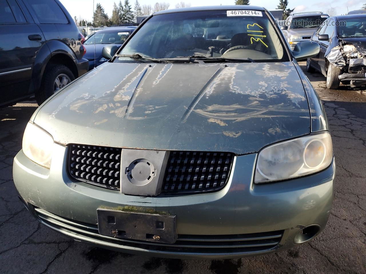 2005 Nissan Sentra 1.8 Green vin: 3N1CB51D95L476637