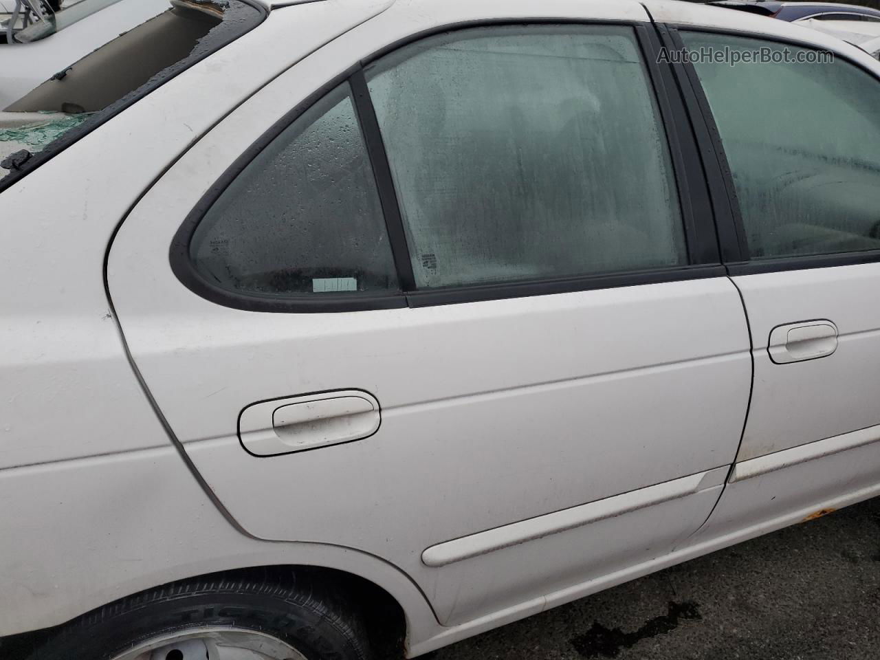 2005 Nissan Sentra 1.8 White vin: 3N1CB51D95L523911