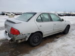 2005 Nissan Sentra 1.8 Silver vin: 3N1CB51D95L537727