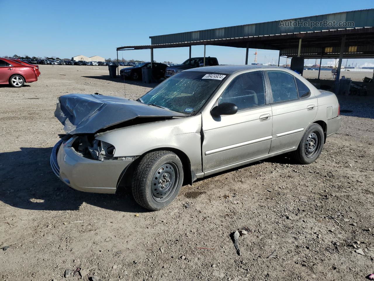 2005 Nissan Sentra 1.8 Beige vin: 3N1CB51D95L539297