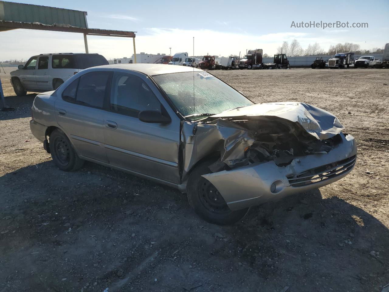 2005 Nissan Sentra 1.8 Beige vin: 3N1CB51D95L539297