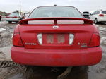 2005 Nissan Sentra 1.8 Красный vin: 3N1CB51D95L550509