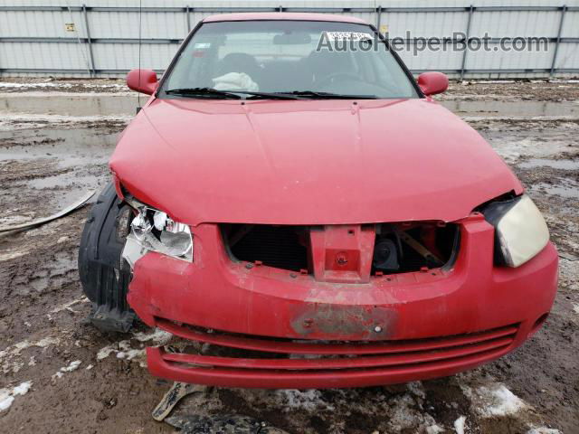 2005 Nissan Sentra 1.8 Red vin: 3N1CB51D95L550509