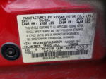 2005 Nissan Sentra 1.8 Red vin: 3N1CB51D95L550509