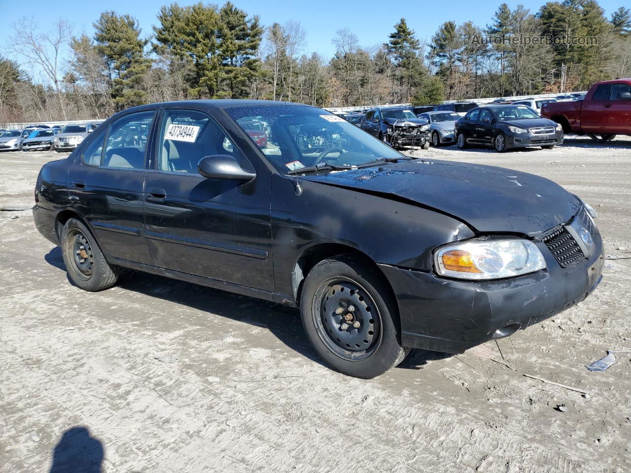 2005 Nissan Sentra 1.8 Black vin: 3N1CB51D95L567150