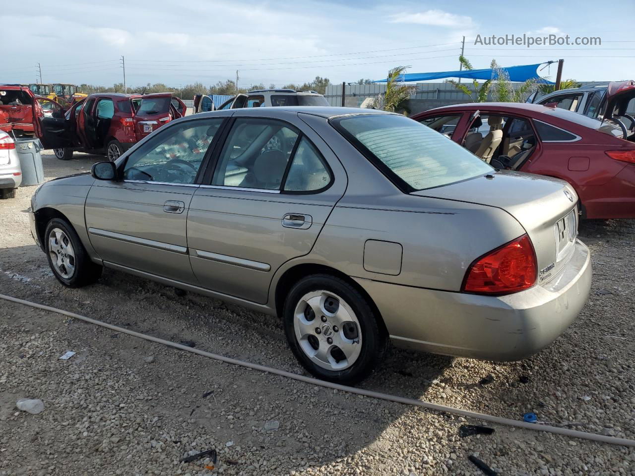 2005 Nissan Sentra 1.8 Серый vin: 3N1CB51D95L578231