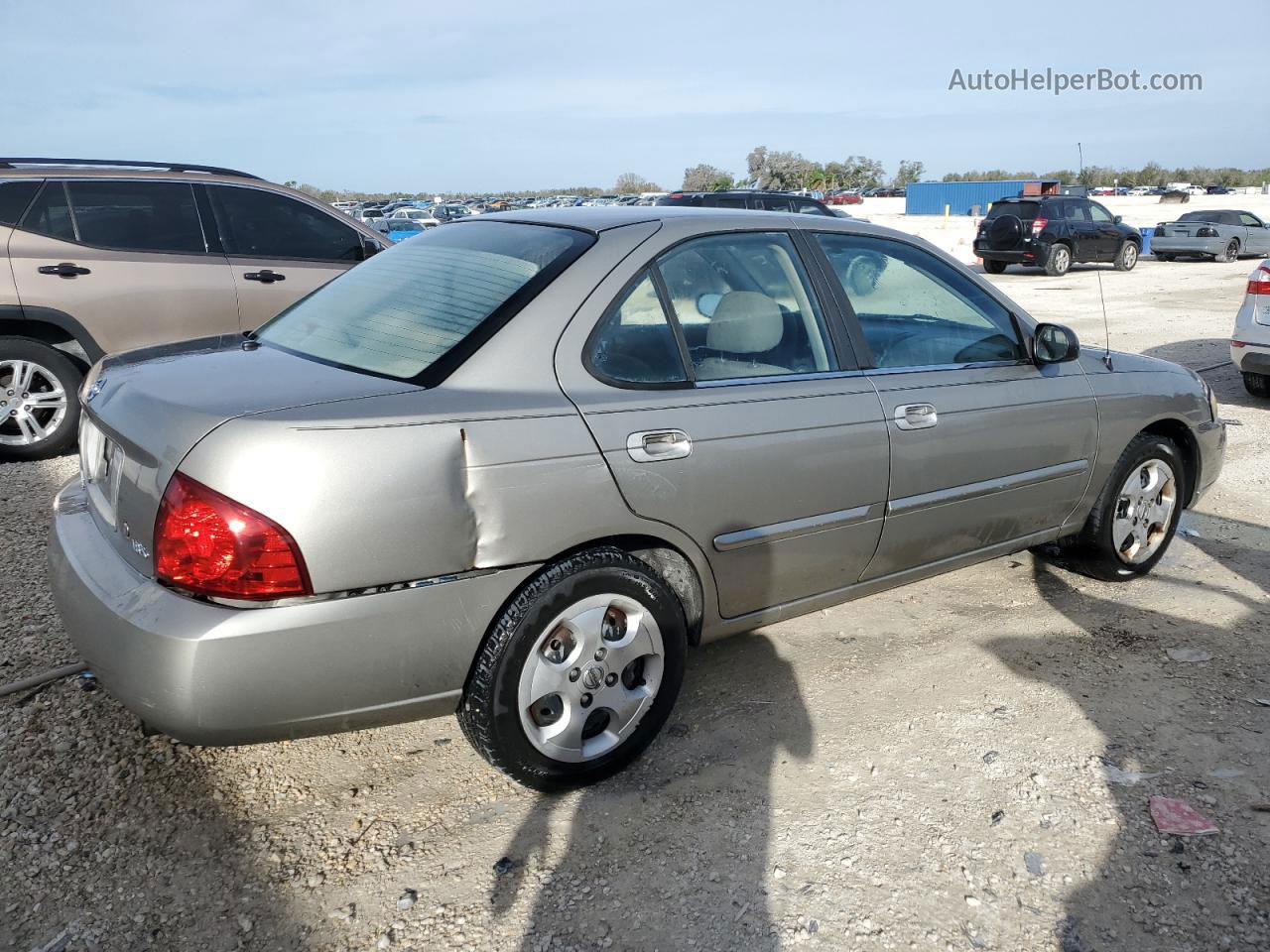 2005 Nissan Sentra 1.8 Серый vin: 3N1CB51D95L578231