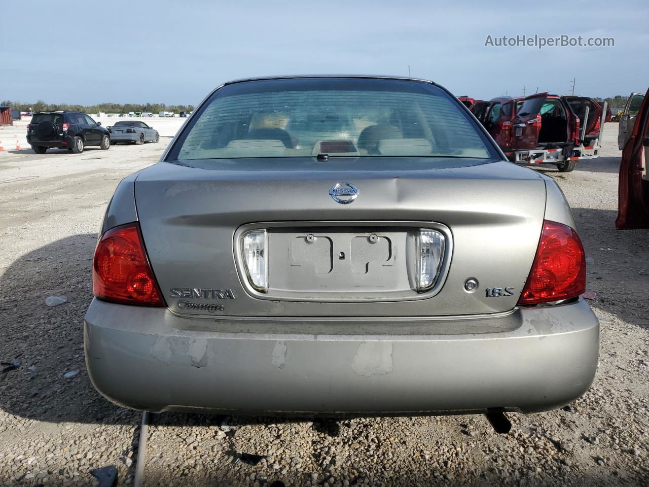 2005 Nissan Sentra 1.8 Серый vin: 3N1CB51D95L578231