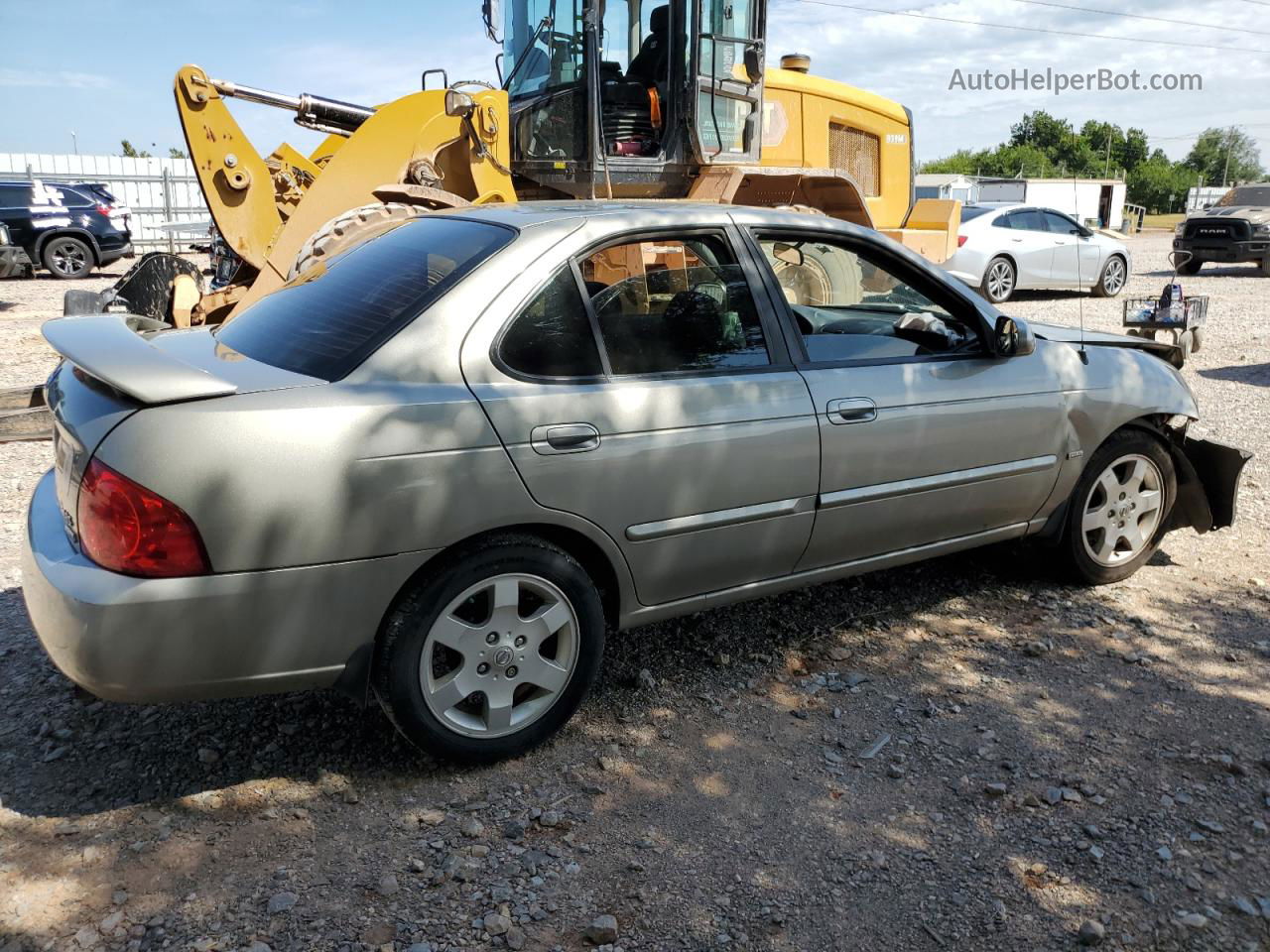 2005 Nissan Sentra 1.8 Бежевый vin: 3N1CB51D95L593649