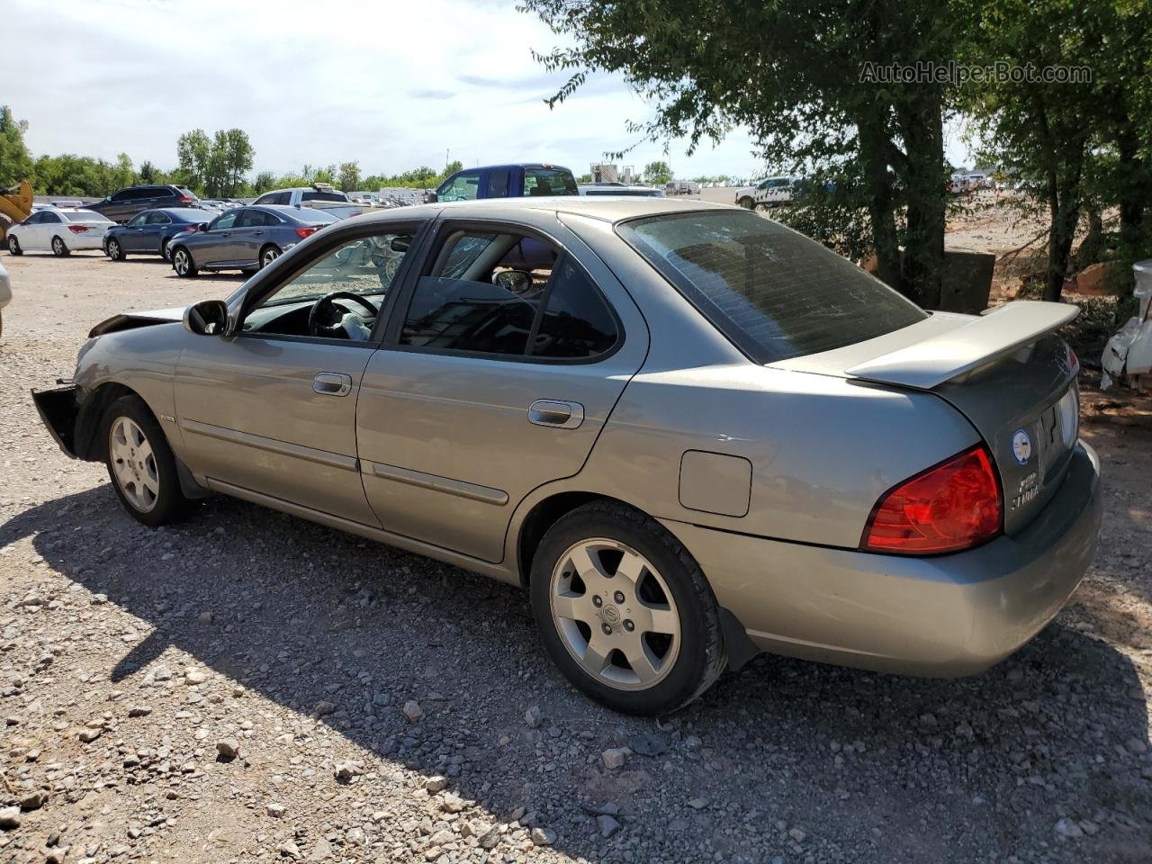 2005 Nissan Sentra 1.8 Бежевый vin: 3N1CB51D95L593649