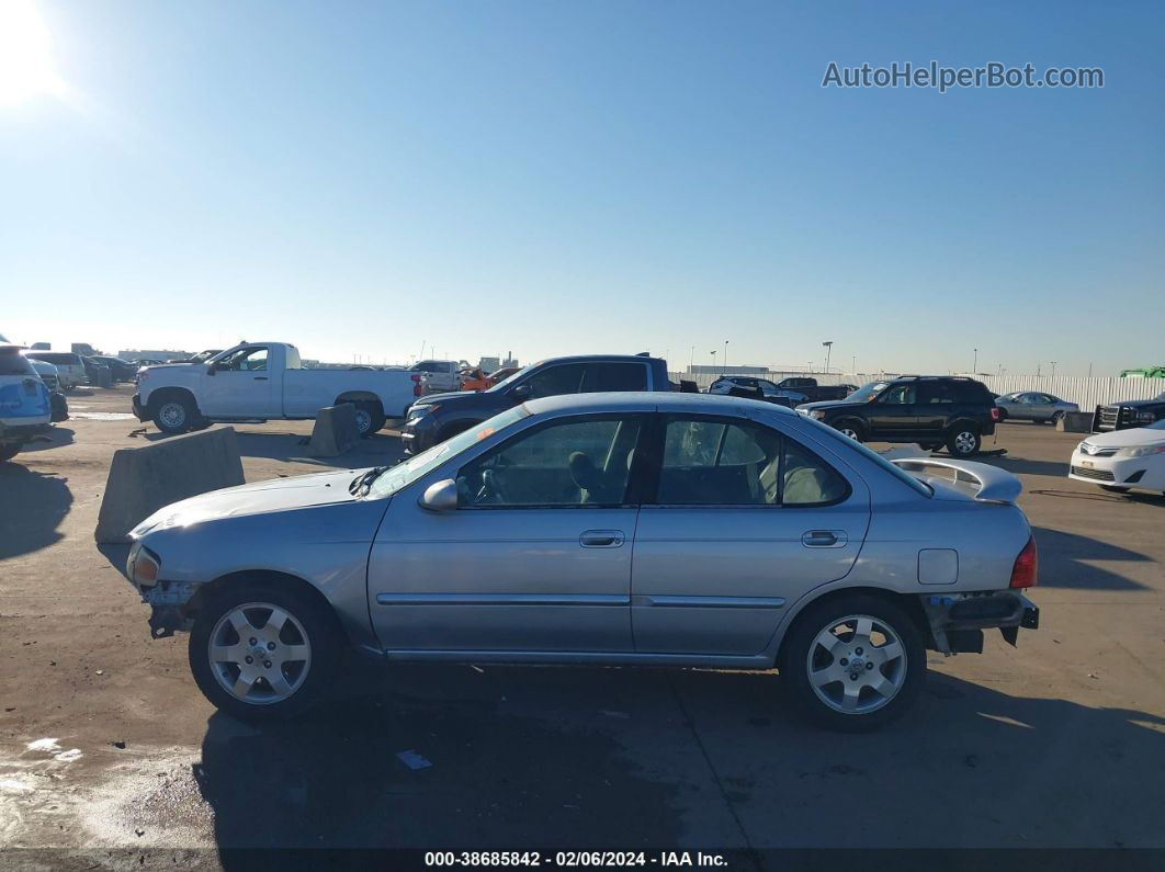 2005 Nissan Sentra 1.8s Silver vin: 3N1CB51D95L594719