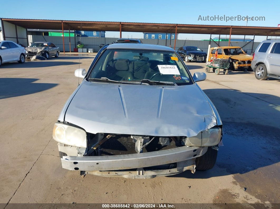 2005 Nissan Sentra 1.8s Silver vin: 3N1CB51D95L594719