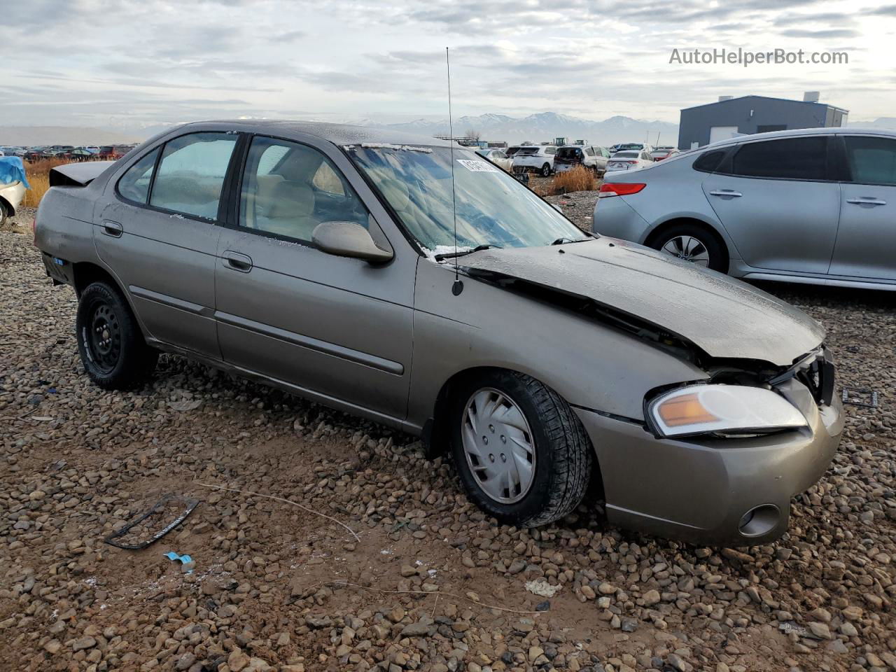 2005 Nissan Sentra 1.8 Золотой vin: 3N1CB51DX5L477571