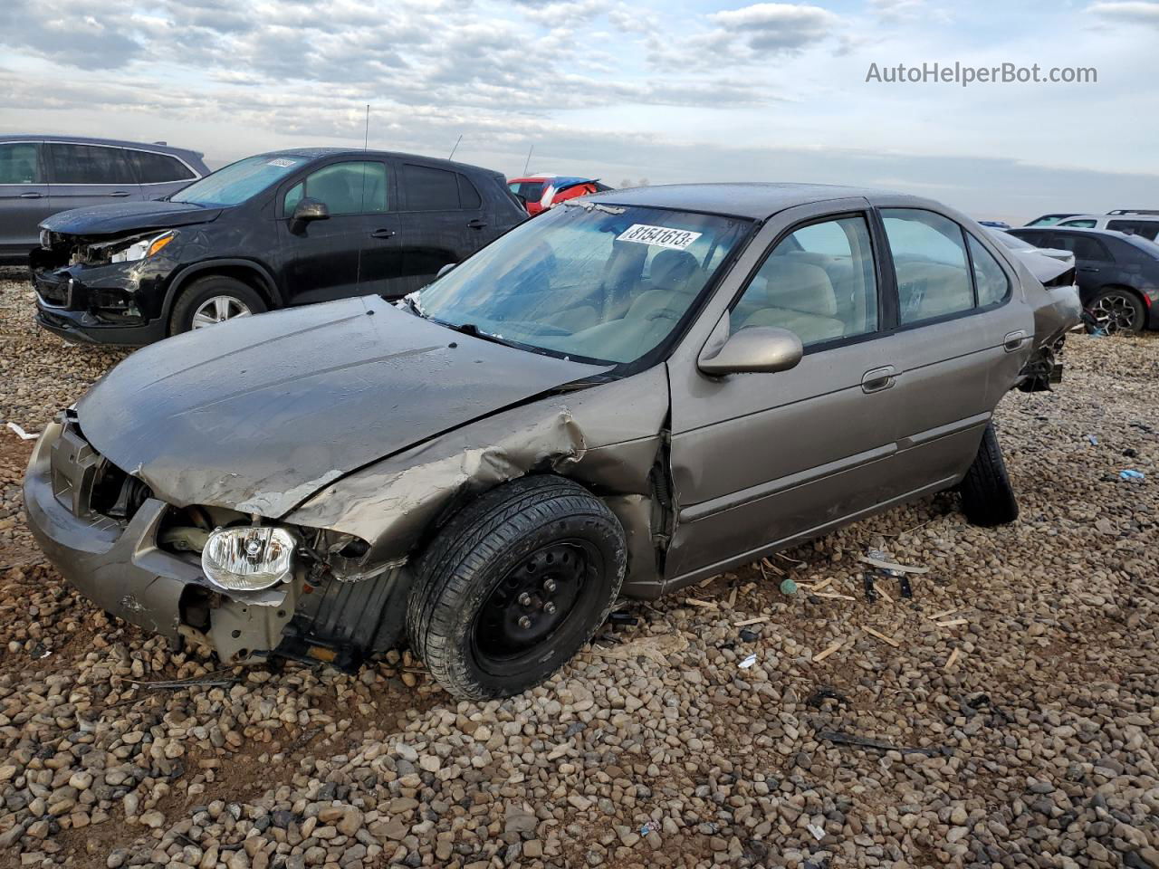 2005 Nissan Sentra 1.8 Золотой vin: 3N1CB51DX5L477571