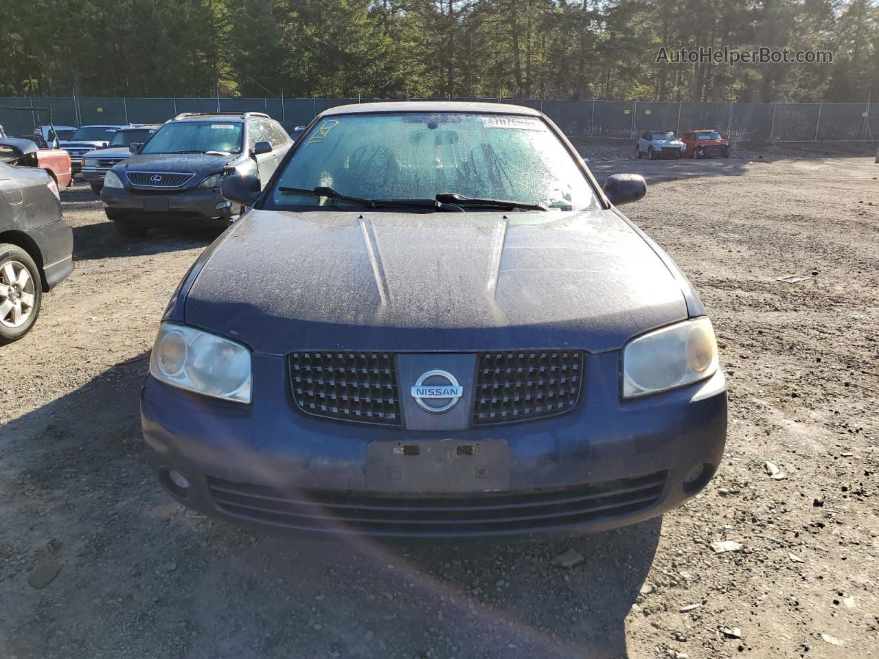 2005 Nissan Sentra 1.8 Blue vin: 3N1CB51DX5L534318