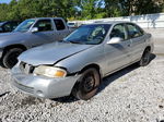 2005 Nissan Sentra 1.8 Silver vin: 3N1CB51DX5L540491