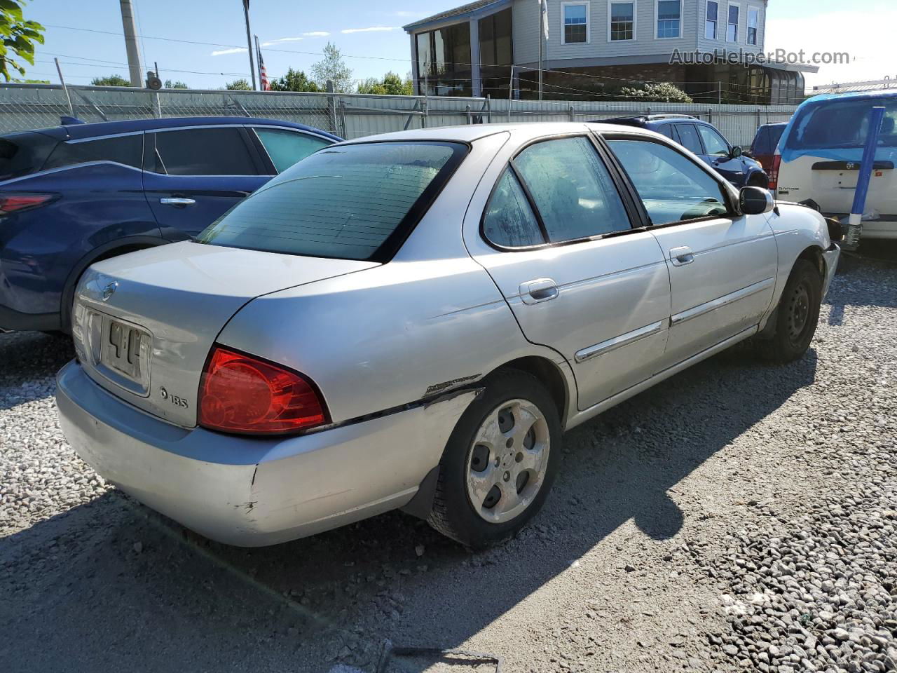 2005 Nissan Sentra 1.8 Silver vin: 3N1CB51DX5L540491