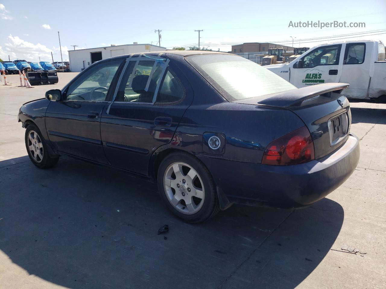 2005 Nissan Sentra 1.8 Blue vin: 3N1CB51DX5L581459