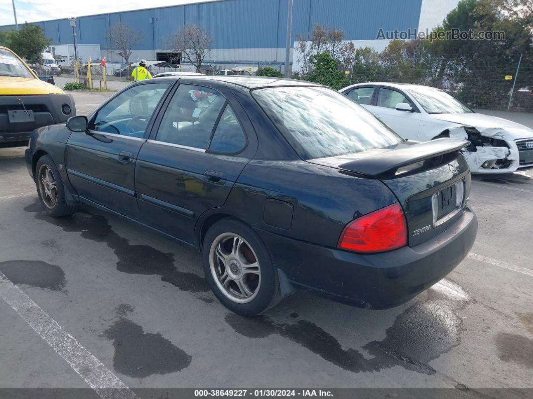 2005 Nissan Sentra 1.8s Black vin: 3N1CB51DX5L583843