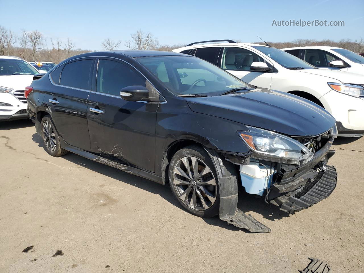 2018 Nissan Sentra Sr Turbo Charcoal vin: 3N1CB7AP0JY216369