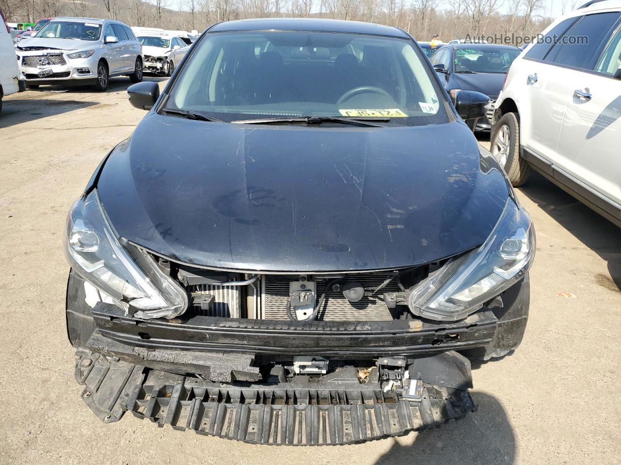 2018 Nissan Sentra Sr Turbo Charcoal vin: 3N1CB7AP0JY216369