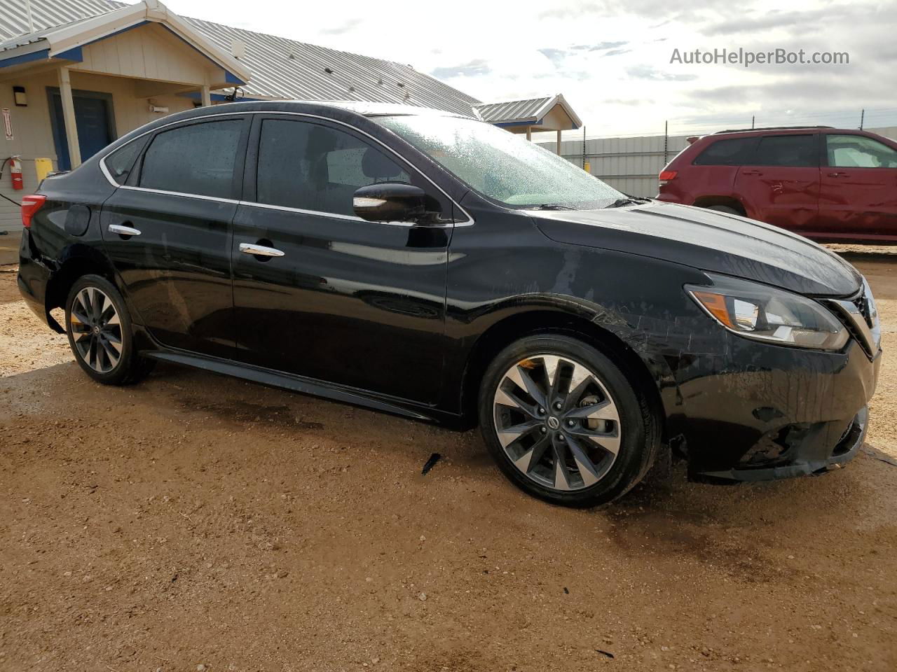 2019 Nissan Sentra Sr Turbo Black vin: 3N1CB7AP1KY353791