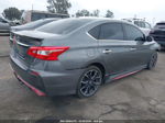 2019 Nissan Sentra Nismo Gray vin: 3N1CB7AP9KY206991