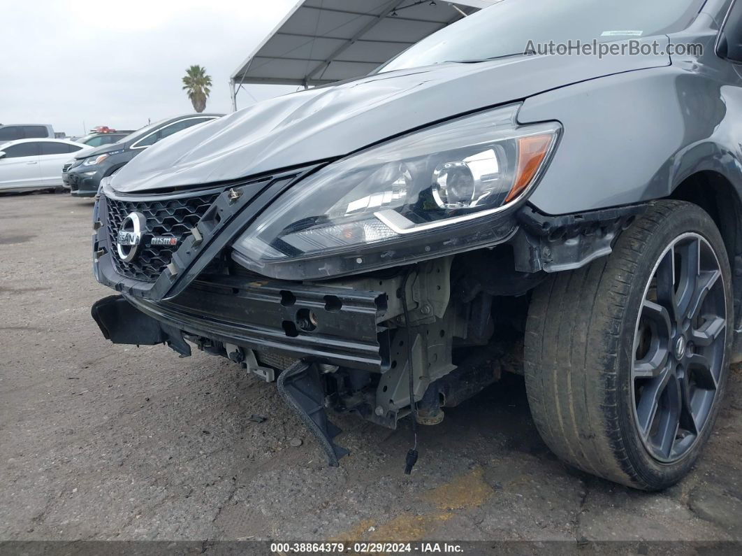 2019 Nissan Sentra Nismo Серый vin: 3N1CB7AP9KY206991