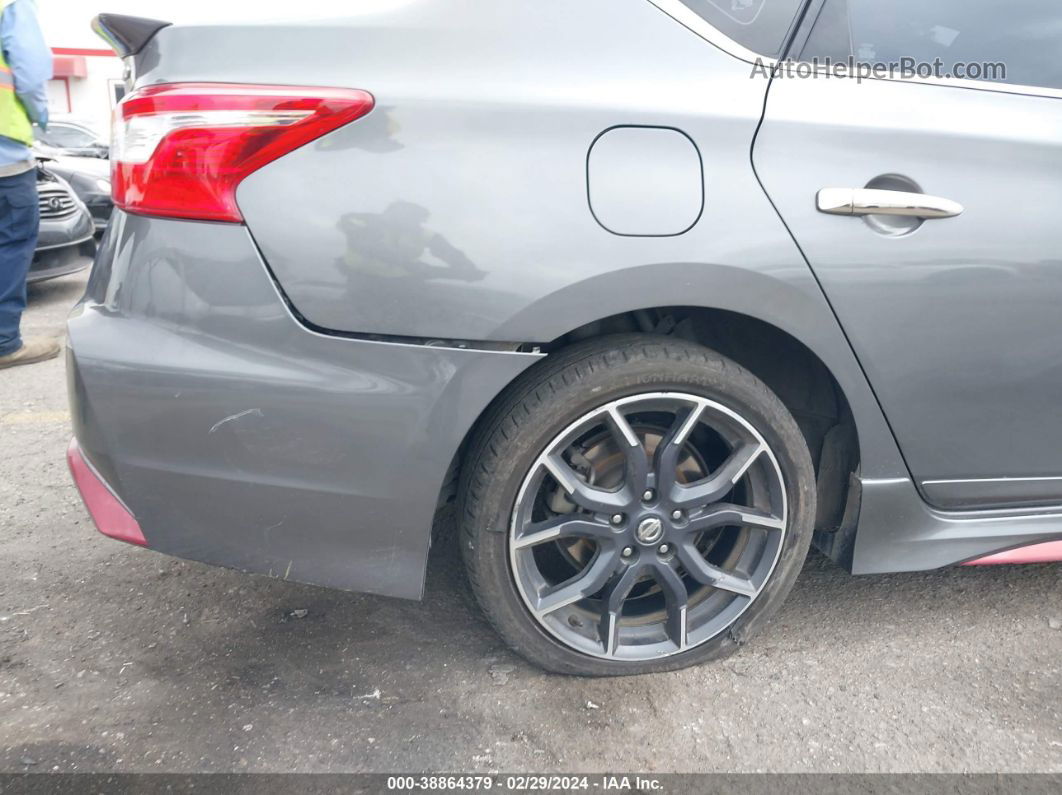 2019 Nissan Sentra Nismo Серый vin: 3N1CB7AP9KY206991