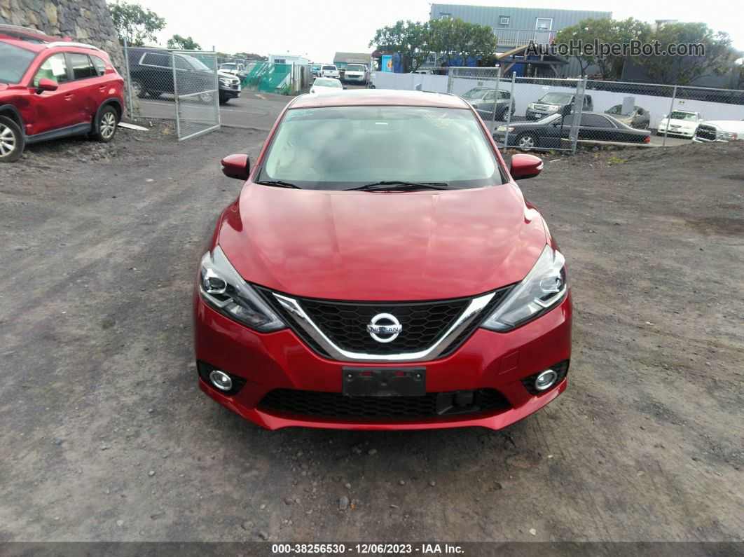 2019 Nissan Sentra Sr Turbo Red vin: 3N1CB7AP9KY316231