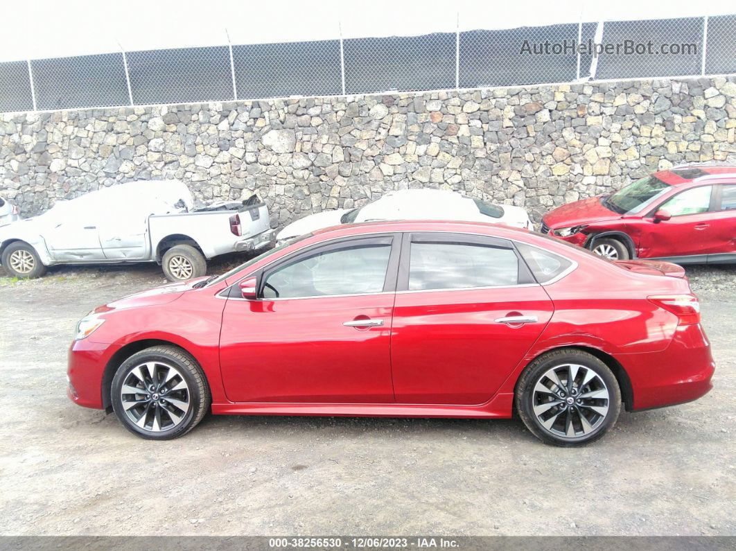 2019 Nissan Sentra Sr Turbo Red vin: 3N1CB7AP9KY316231