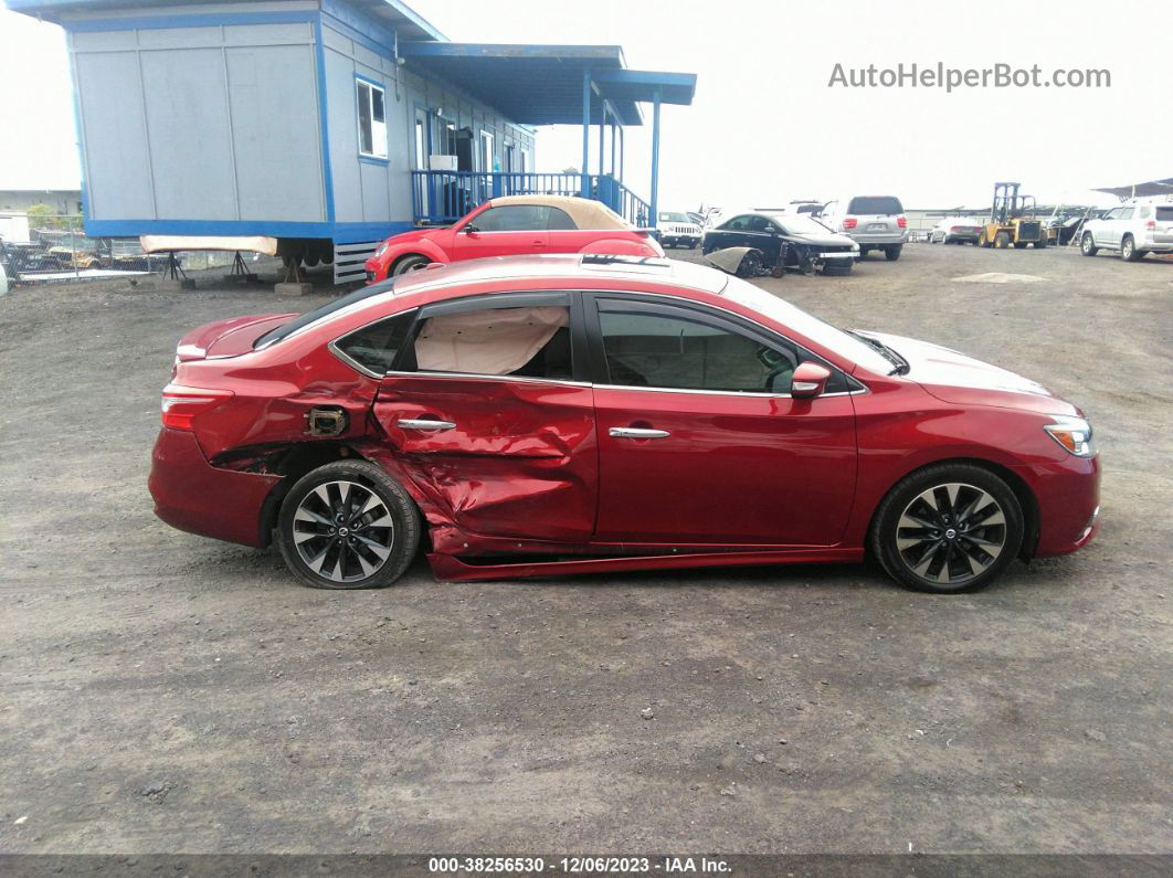 2019 Nissan Sentra Sr Turbo Red vin: 3N1CB7AP9KY316231