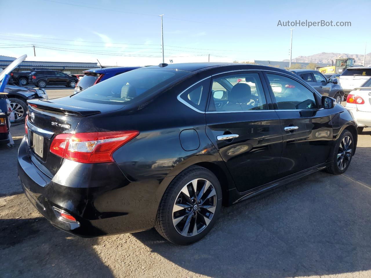 2018 Nissan Sentra Sr Turbo Black vin: 3N1CB7APXJY209901