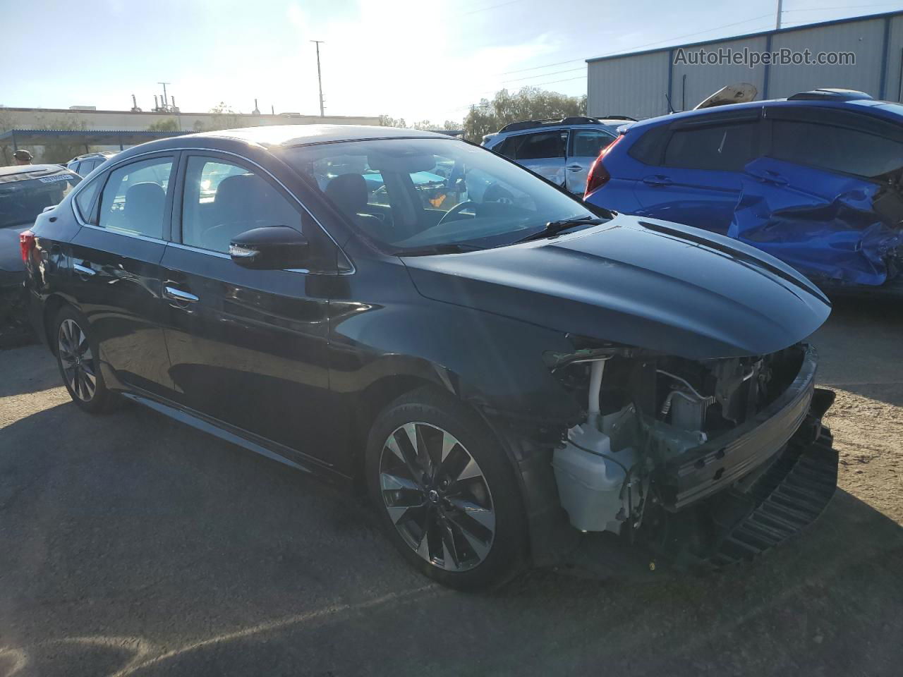 2018 Nissan Sentra Sr Turbo Black vin: 3N1CB7APXJY209901