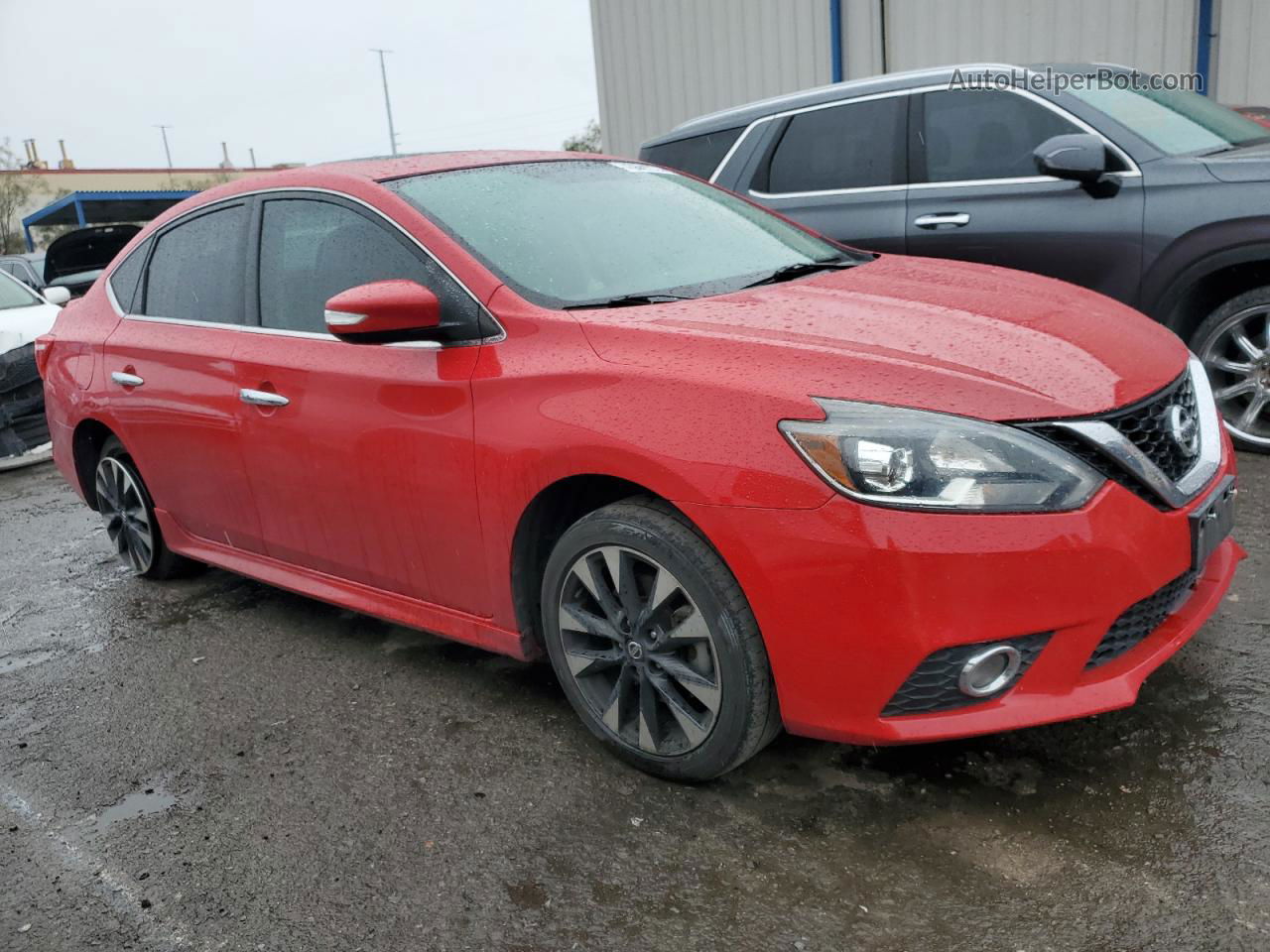 2019 Nissan Sentra Sr Turbo Red vin: 3N1CB7APXKY258470