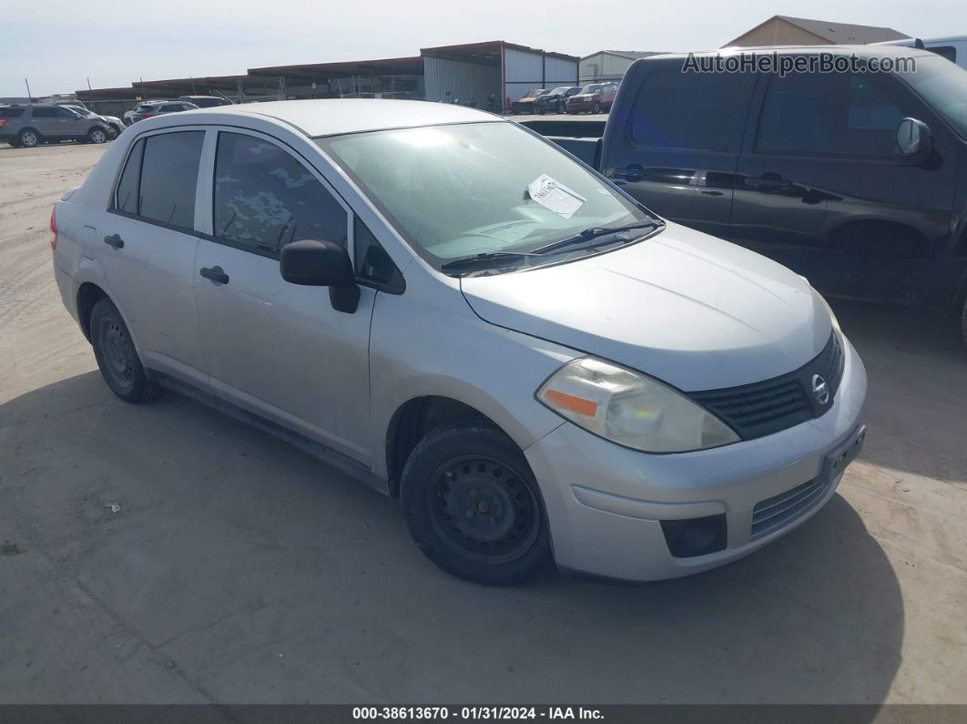 2009 Nissan Versa 1.6 Silver vin: 3N1CC11E09L450352