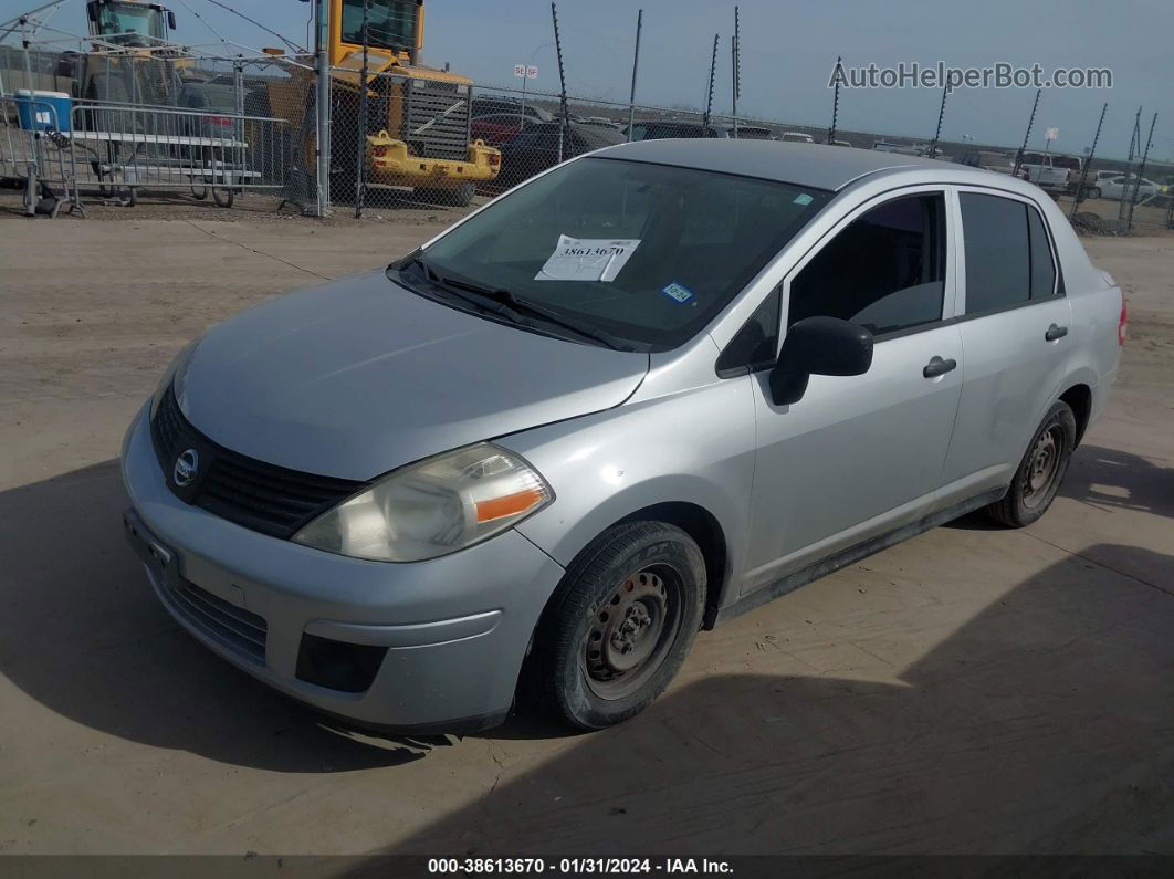 2009 Nissan Versa 1.6 Silver vin: 3N1CC11E09L450352