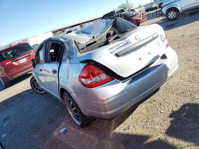 2009 Nissan Versa S Silver vin: 3N1CC11E19L447962