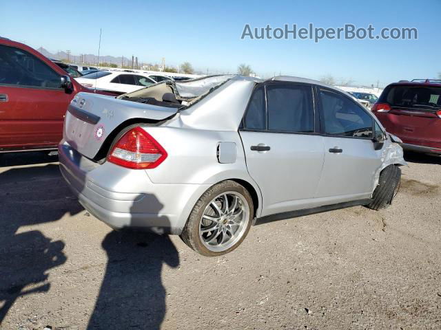 2009 Nissan Versa S Silver vin: 3N1CC11E19L447962