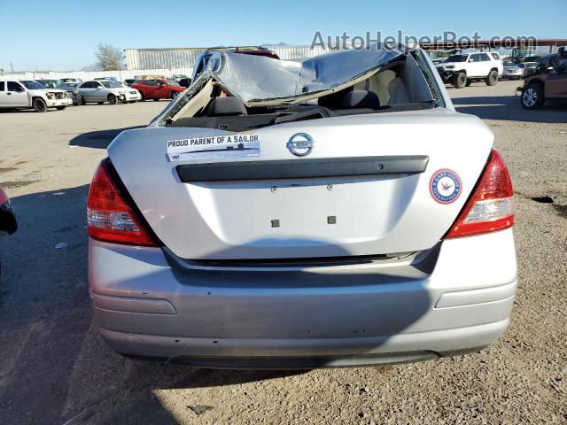 2009 Nissan Versa S Silver vin: 3N1CC11E19L447962