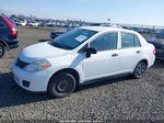 2009 Nissan Versa 1.6 White vin: 3N1CC11E19L483618